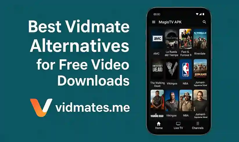 Best Vidmate Alternatives for Free Video Downloads