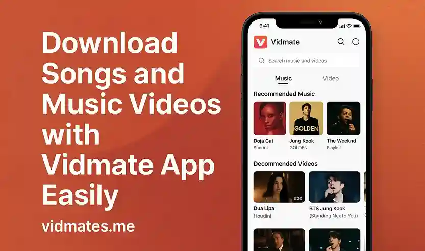 Download Songs and Music Videos with Vidmate App Easily