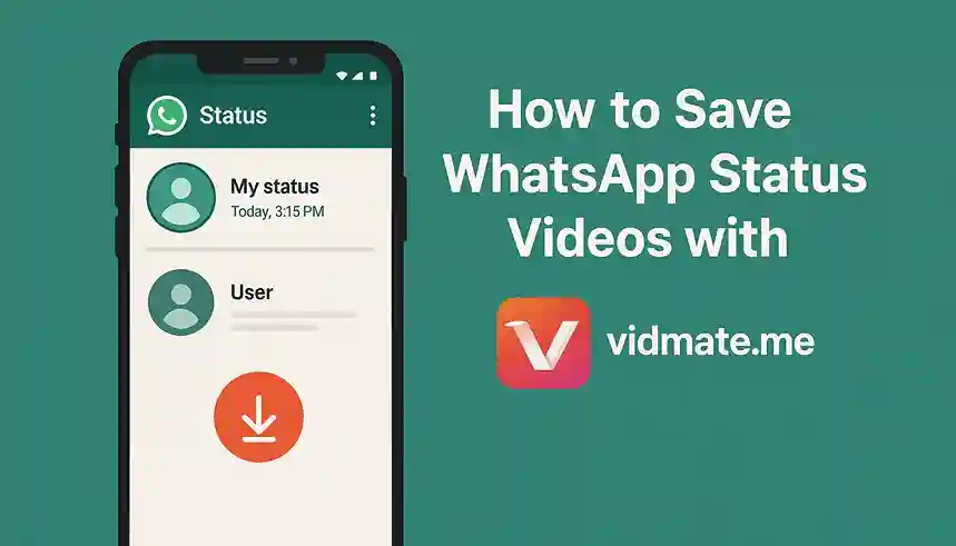 How to Save WhatsApp Status Videos with Vidmate