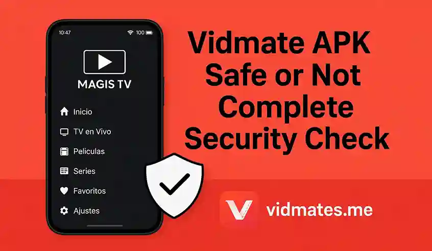 Vidmate APK Safe or Not Complete Security Check