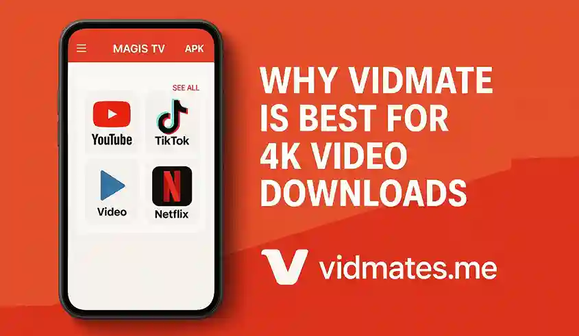 Why Vidmate Is Best for 4K Video Downloads